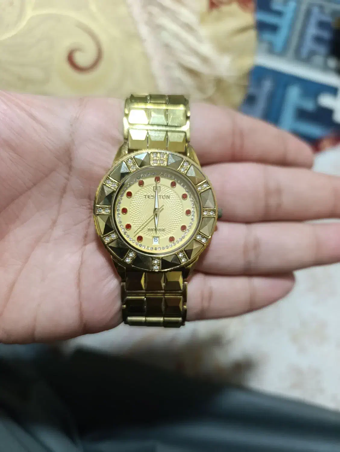 ساعت سرامیک طلایی اصل|ساعت|ایرانشهر, |دیوار