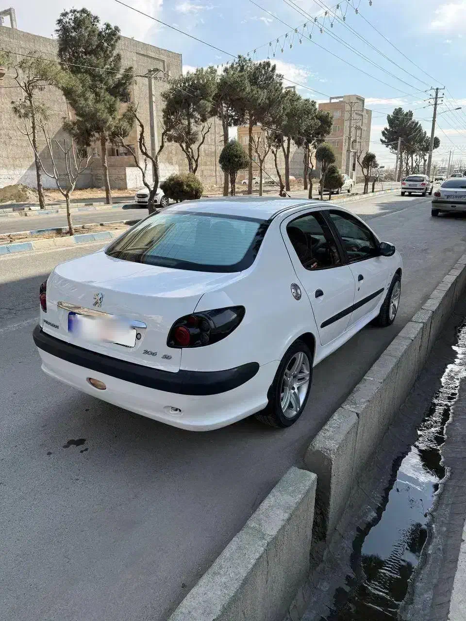 پژو 206 sd V8|خودرو سواری و وانت|شهریار, شهرک وائین|دیوار