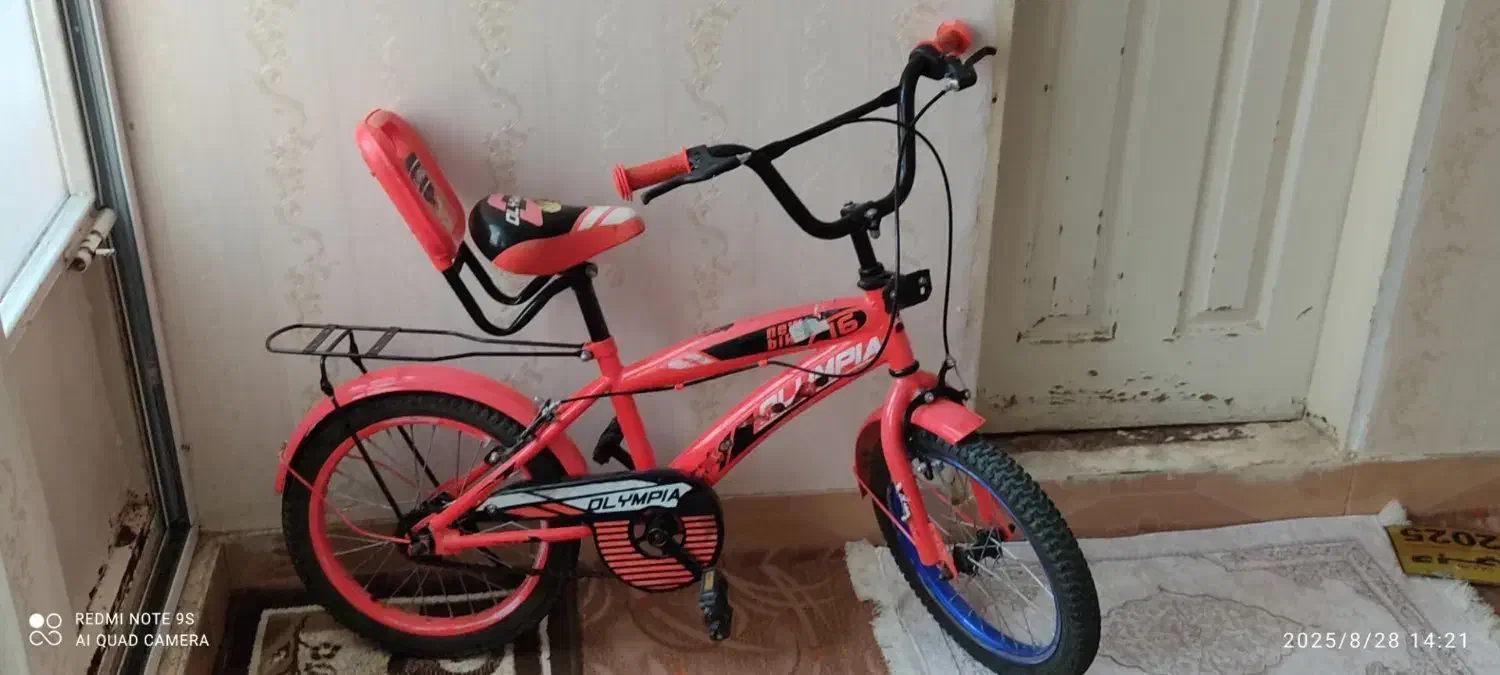 دوچرخه سایز 16 المپیا|دوچرخه، اسکیت، اسکوتر|قدس, شهرقدس|دیوار