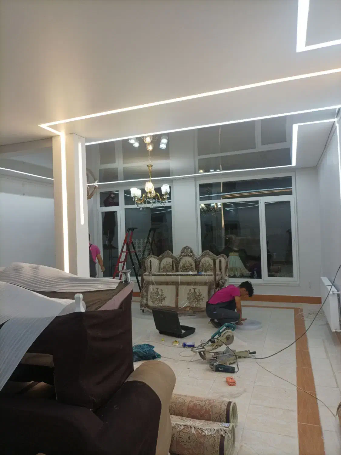 نیروی نصب سقف کشسان لابل|خدمات پیشه و مهارت|سبزوار, کوی بهار|دیوار