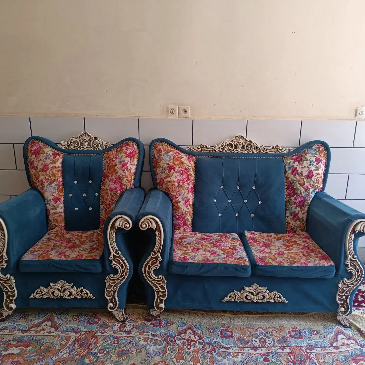 مبل|مبلمان خانگی و میز عسلی|خمینی‌شهر, |دیوار