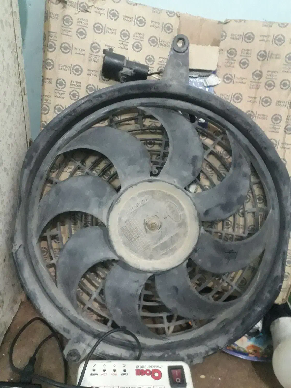 فن بز گ کولر پراید تیبابه|قطعات یدکی و لوازم جانبی|خرمشهر, |دیوار