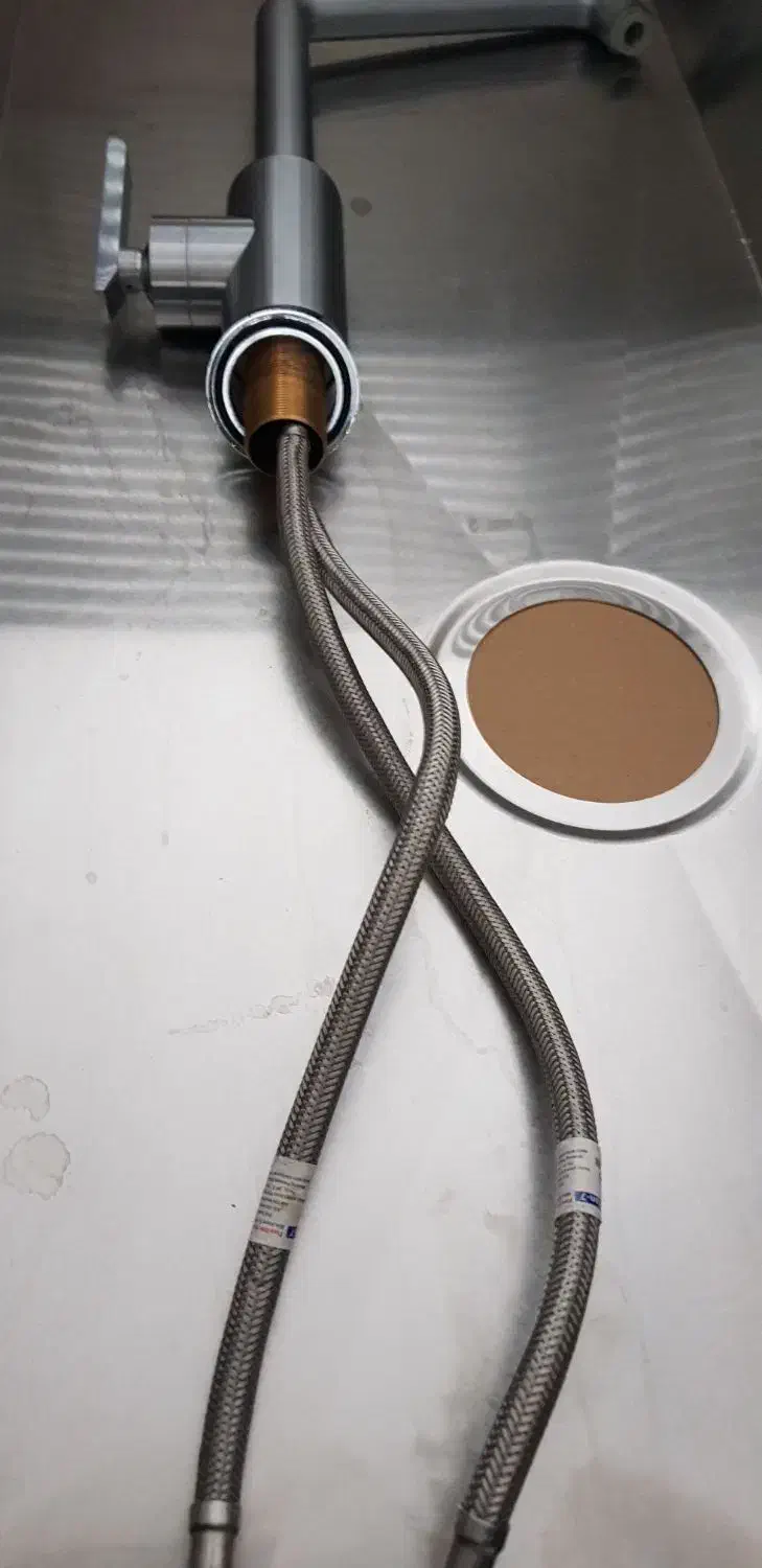 فروش شیرآلات آشپزخانه روکش مات راسان|مصالح و تجهیزات ساختمان|ازنا, |دیوار