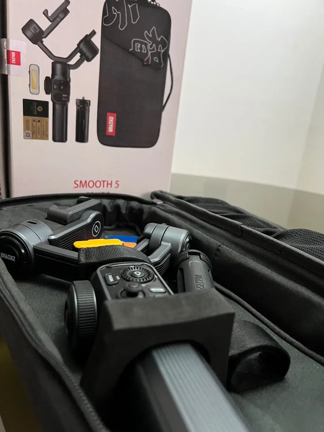 گیمبال موبایل برند ژیون تک Smooth ۵ combo|لوازم جانبی موبایل و تبلت|ساری, |دیوار