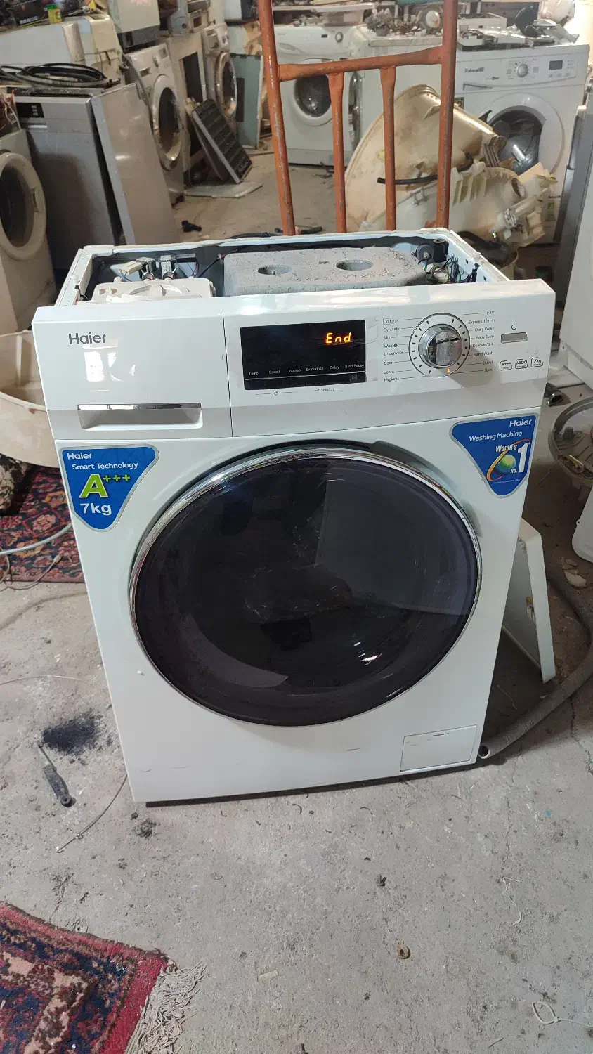 تعمیرات خرید لباسشویی و فروش قطعات|ماشین لباسشویی و خشک‌کن لباس|قم, محمد آباد|دیوار