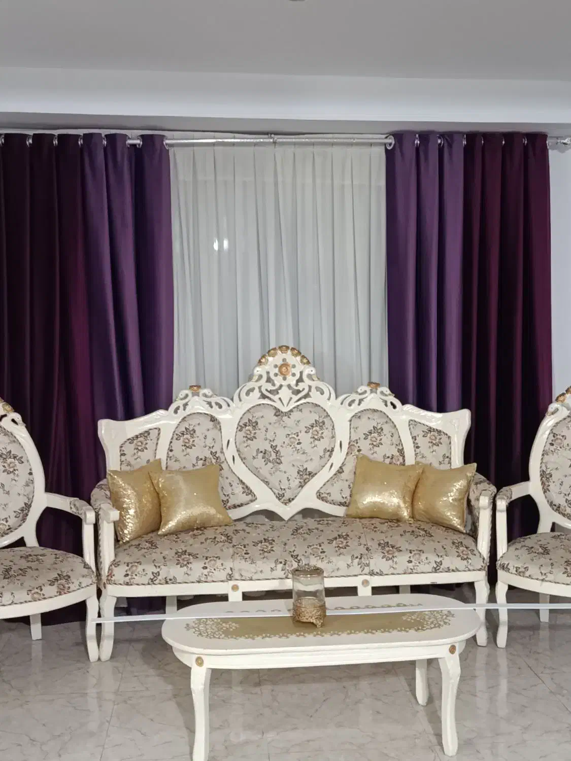 پرده مخمل|پرده، رانر، رومیزی|محمدشهر, سیدآباد|دیوار