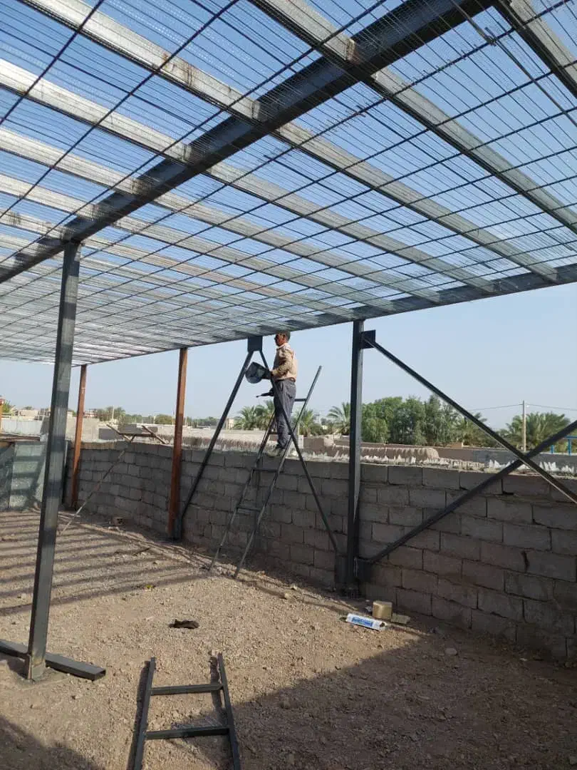 جوشکاری سیار انواع سقف سبک وسنگین وخورده کاری|خدمات پیشه و مهارت|بم, |دیوار