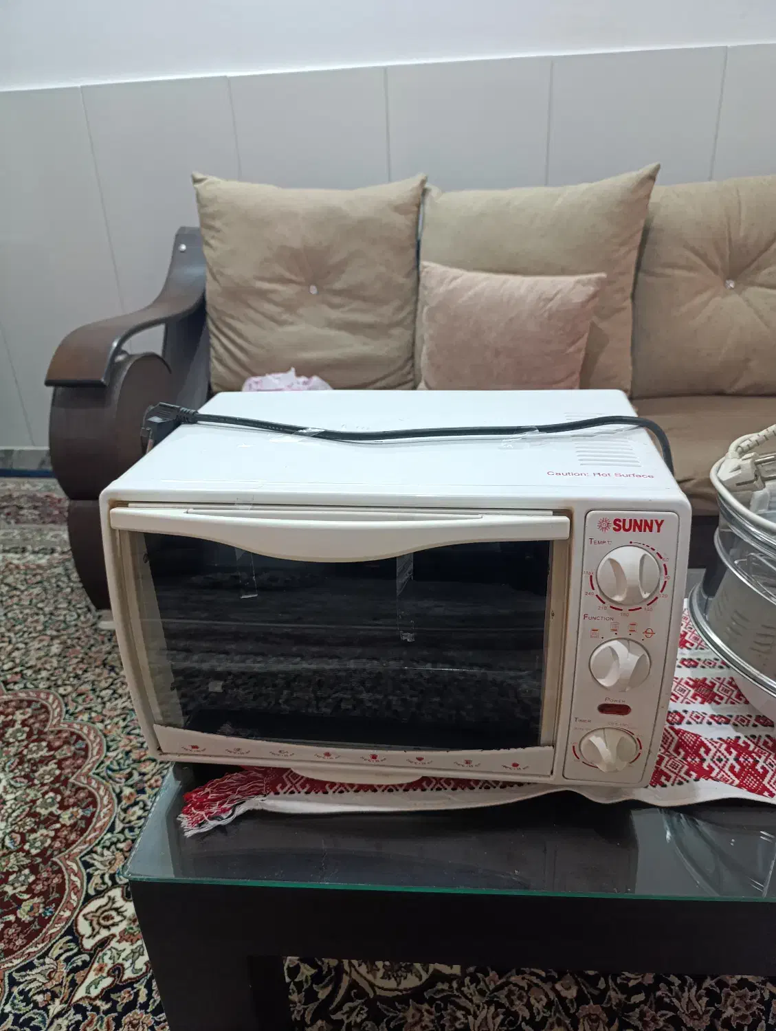 توستر و هوا پز نو.ظرف کریستال|سایر لوازم برقی|بابل, |دیوار