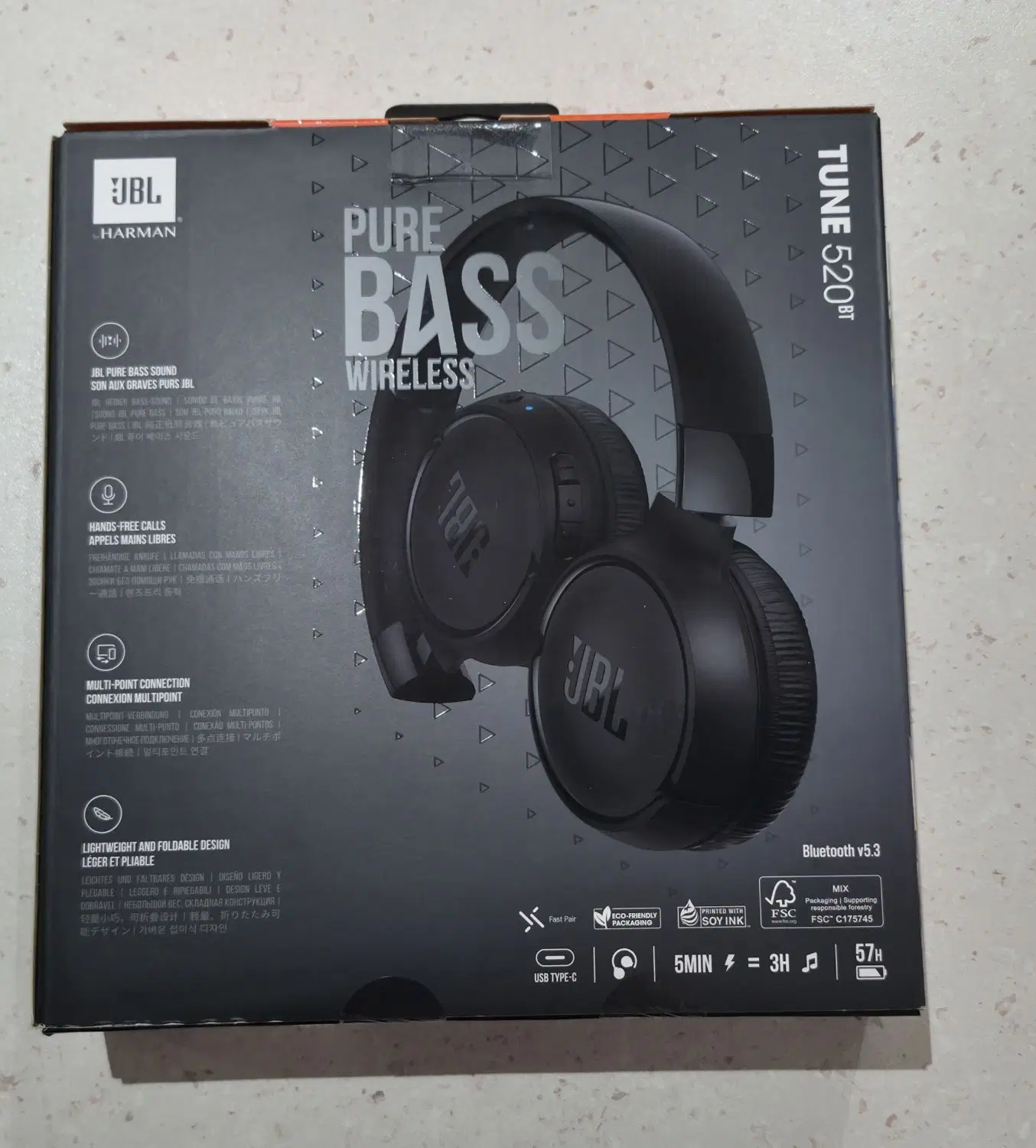 JBL 520BTاصلی|لوازم جانبی موبایل و تبلت|تهران, شکوفه|دیوار