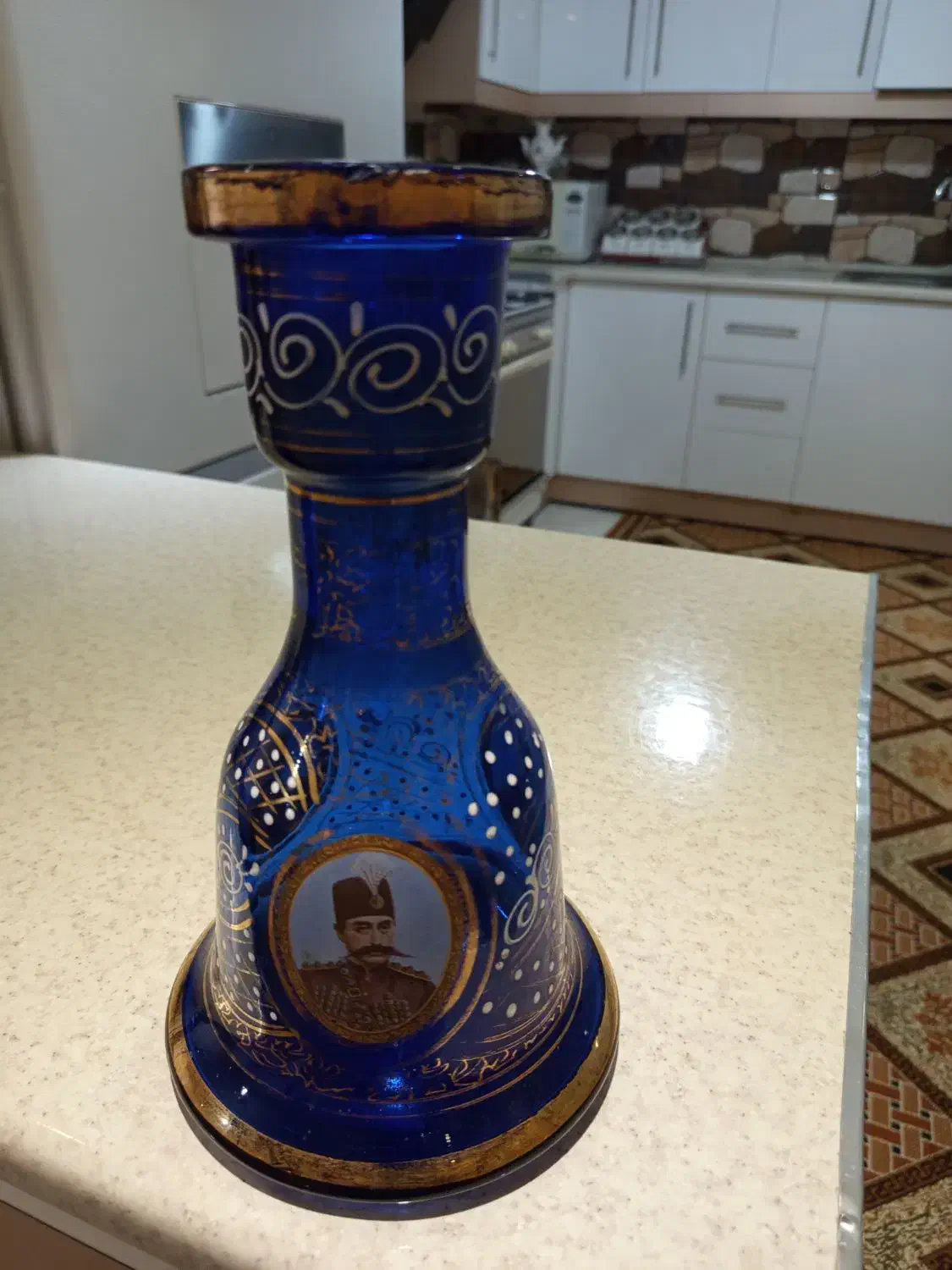 کوزه قلیان شاه عباسی|کلکسیون اشیاء عتیقه|مشهد, سعد آباد|دیوار