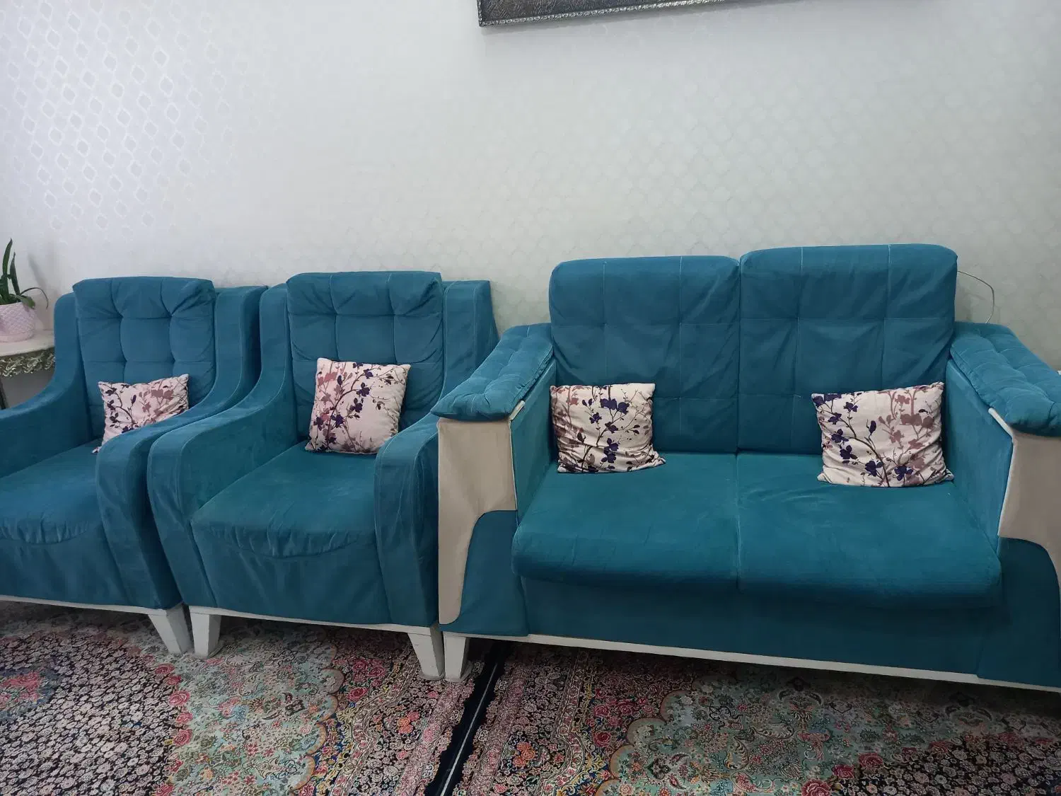 مبل|مبلمان خانگی و میز عسلی|آبیک, |دیوار