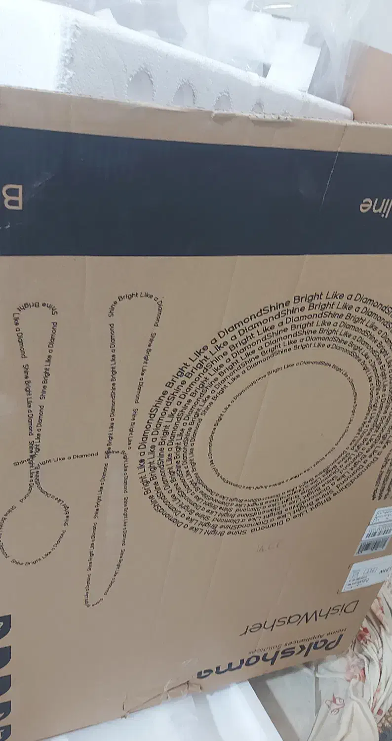 کارتون ظرفشویی|ماشین ظرفشویی|بروجرد, |دیوار