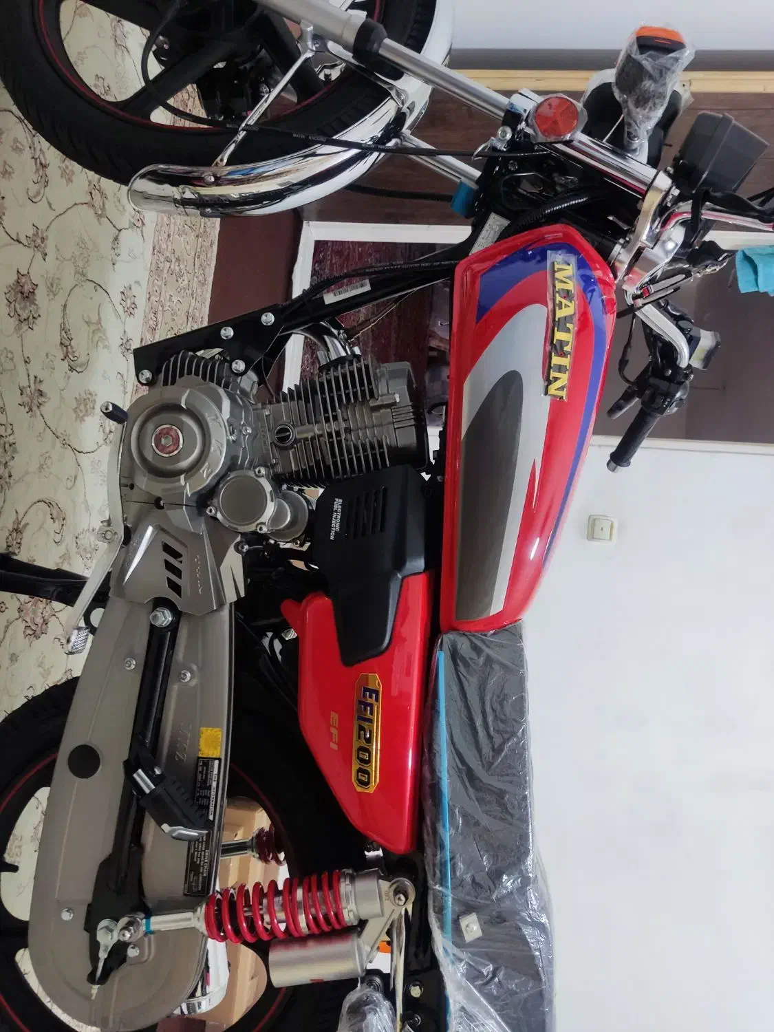 موتور متین 200|موتورسیکلت|ملایر, |دیوار