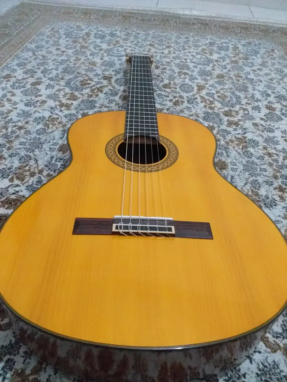 گیتار یاماها C390 و پایه گیتار پایه نت|گیتار، بیس، امپلیفایر|شیراز, گلشن|دیوار