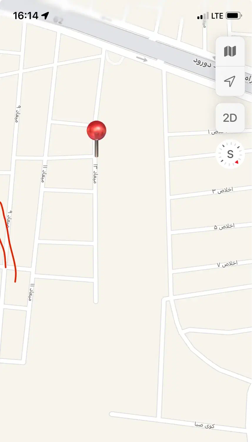 ۲۰۰ متر زمین/کوی صبا/کوچه۱۲ متری/آماده ساخت|فروش زمین و ملک کلنگی|دورود, |دیوار