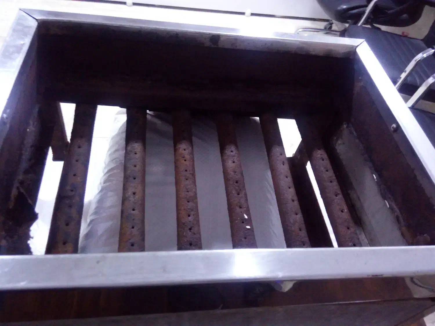 کباب پز استیل 6شعله..درحدنو|اجاق گاز و لوازم برقی پختوپز|رشت, پارک شهر|دیوار