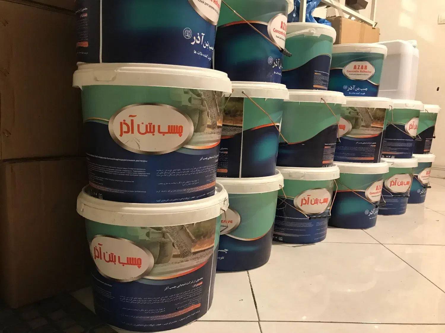 چسب بتن آذر مقاوم ضد آب ضد ترک|مصالح و تجهیزات ساختمان|تهران, نارمک|دیوار