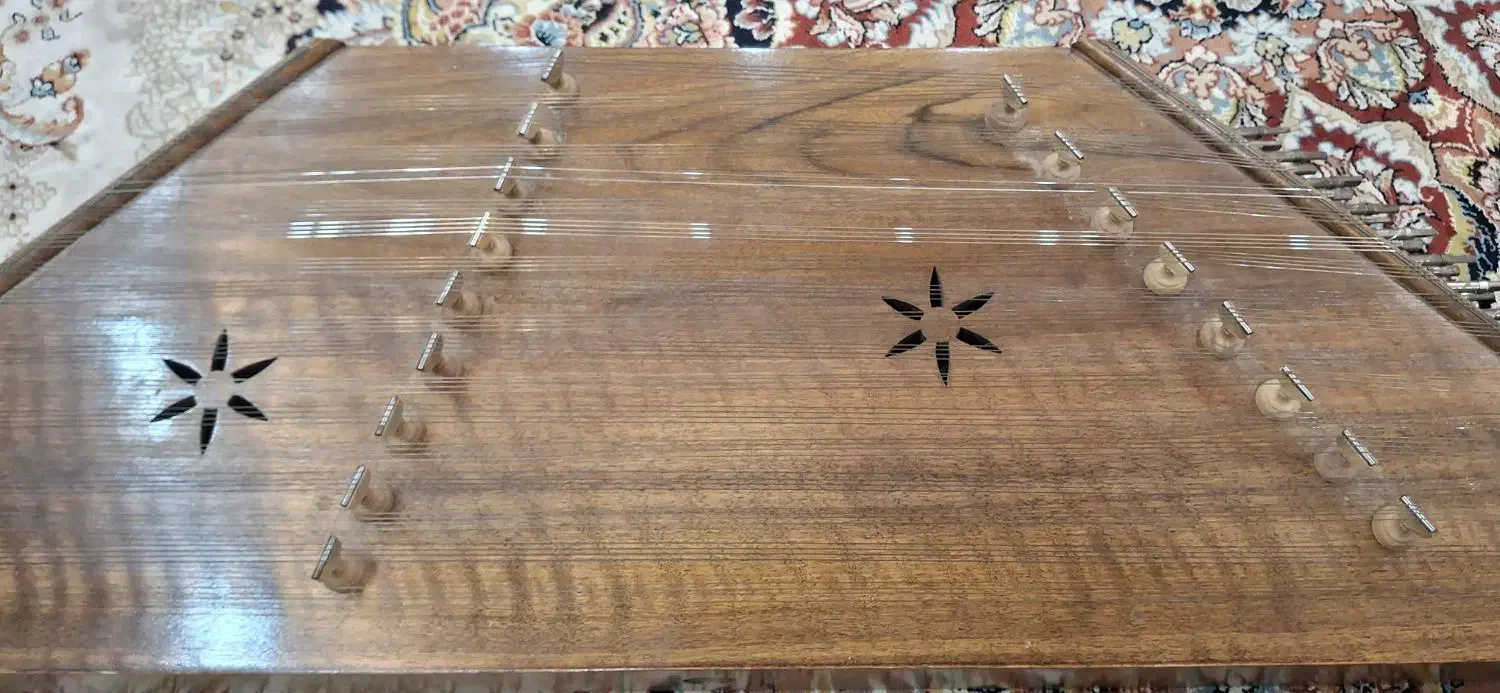 سنتور دو مهر علیزاده|سازهای سنتی|قزوین, |دیوار