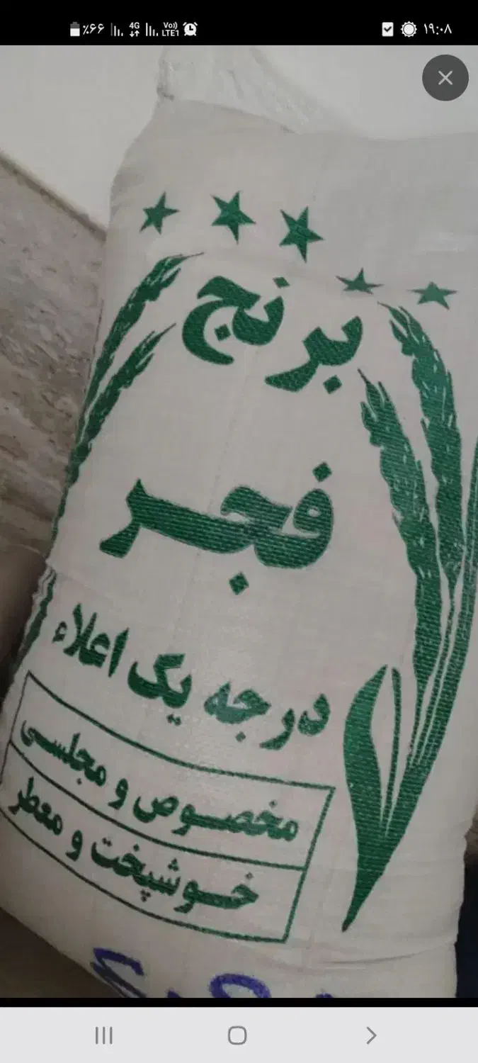برنج فجر سوزنی ۹۰ روزه|خوردنی و آشامیدنی|رامیان, |دیوار