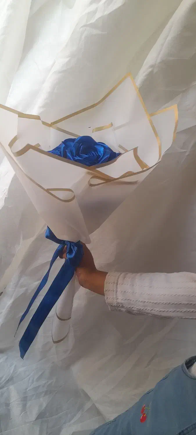 گل روبانی هدیه روز مادر روز زن|گل مصنوعی|کارون, |دیوار