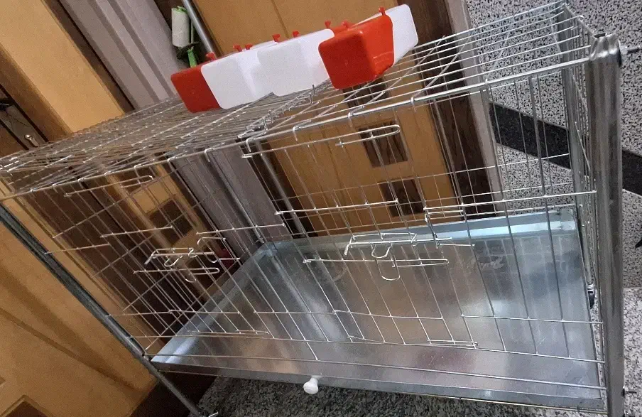 قفس مرغ تخم گذار اتوماتیک نو استفاده نشده|لوازم جانبی حیوانات|شاهین‌شهر, فردوسی|دیوار