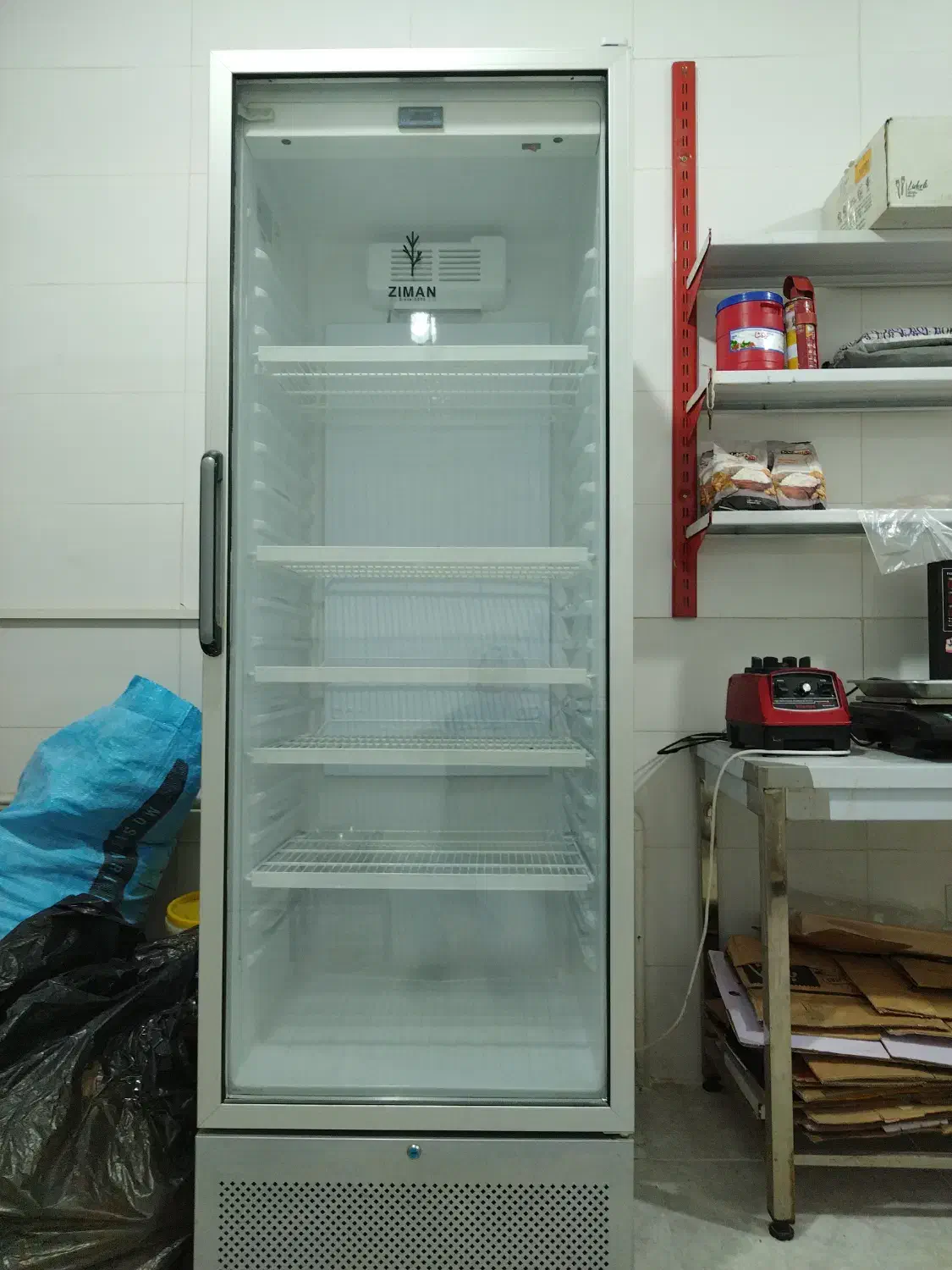 یخچال ایستاده تک درب زیمان|فروشگاه و مغازه|گرگان, |دیوار