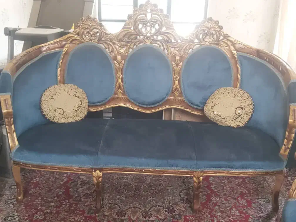 مبل سلطنتی|مبلمان خانگی و میز عسلی|یزد, |دیوار