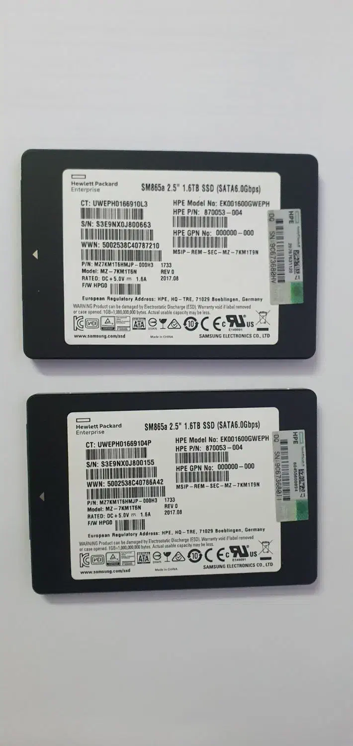 هارد SSD و SATA مارک HPاورجینال|قطعات و لوازم جانبی رایانه|تهران, سنائی|دیوار