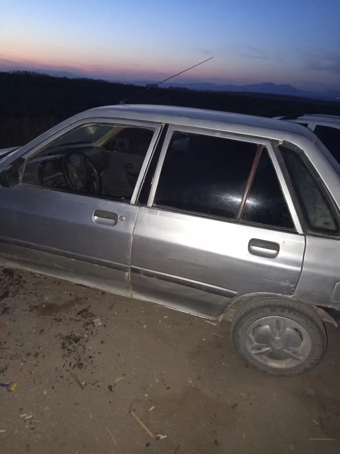 پراید صندوق دار نقره‌ای س|خودرو سواری و وانت|مشگین شهر, |دیوار