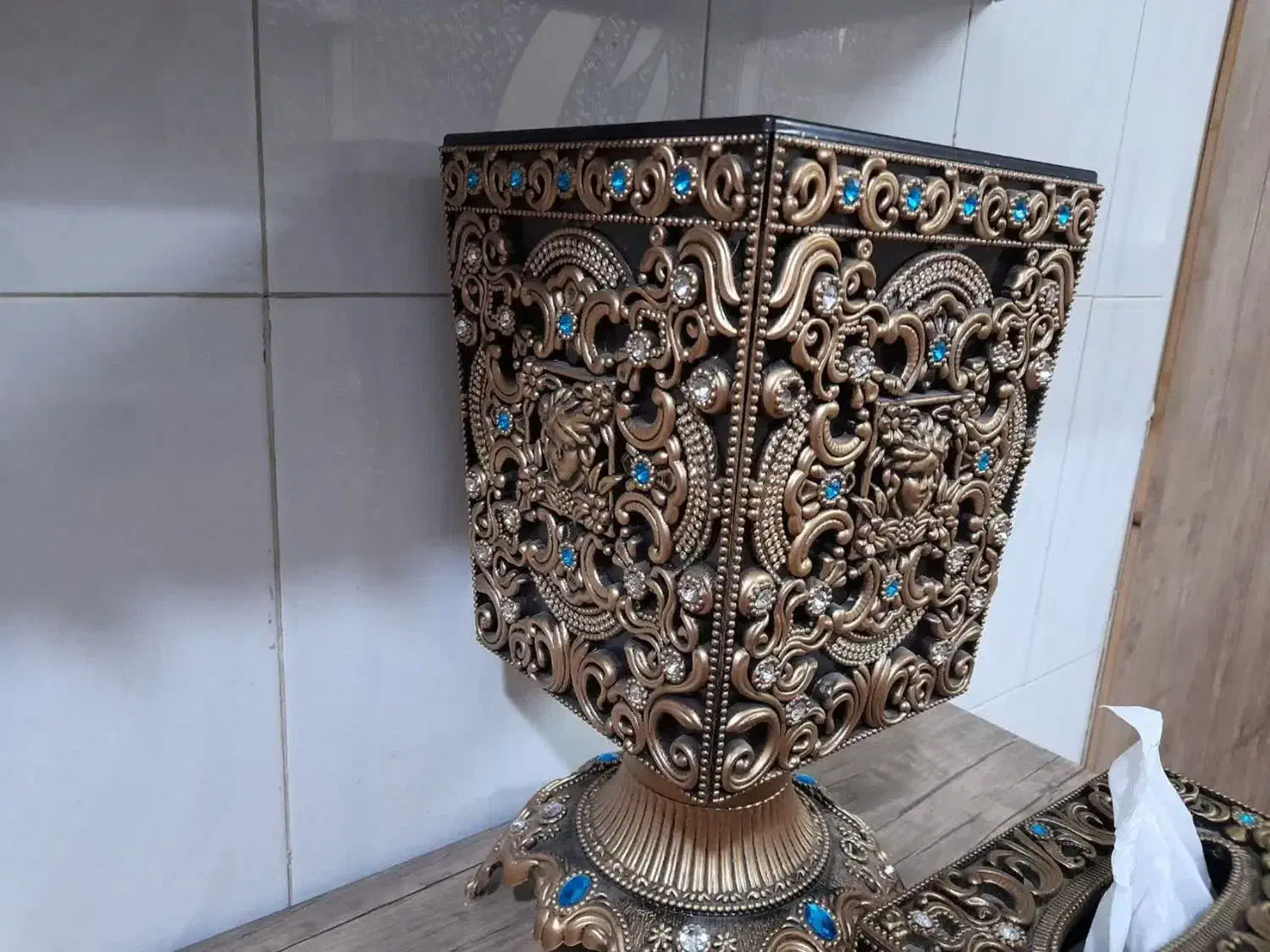 سطل آشغال و جا دستمالی|لوازم نظافت|قم, ولیعصر|دیوار