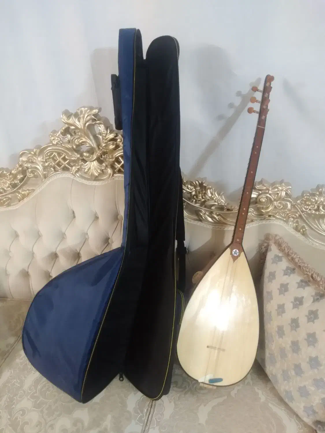 باغلامای ترکیه دسته کوتاه حرفه ای|سازهای سنتی|اردبیل, |دیوار