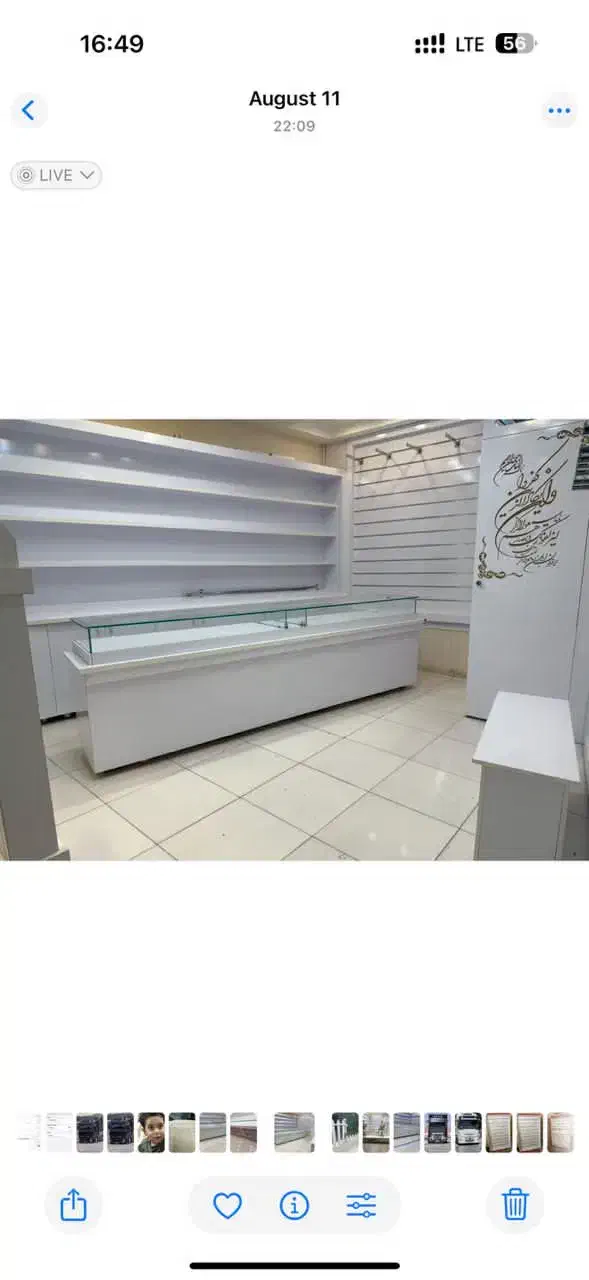 ویترین مغازه ام دی اف با نور بردازی قیمت، 28ملیون|فروشگاه و مغازه|لامرد, |دیوار