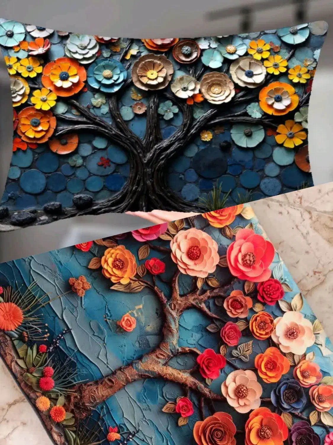 روبالشتی های سه بعدی|رختخواب، بالش، پتو|فسا, |دیوار