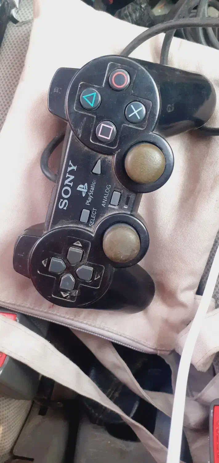 دسته پلی استیشن 2 و کارت حافظه|کنسول، بازی ویدئویی و آنلاین|شهریار, شهریار|دیوار