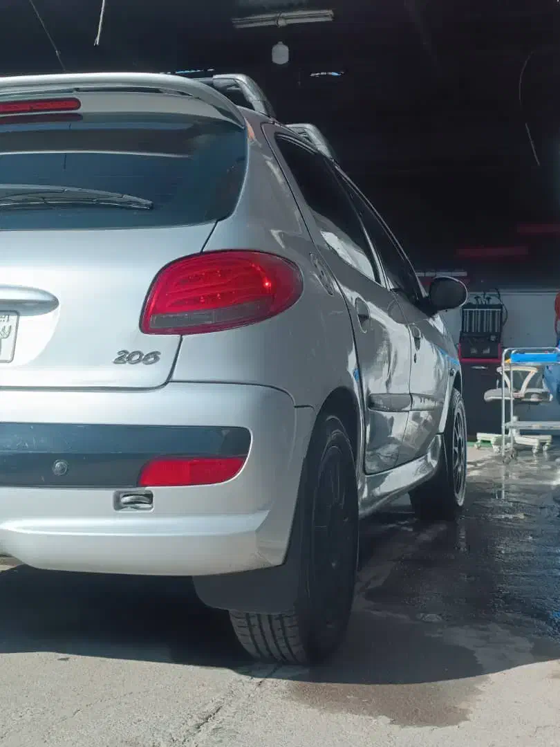 206 تیپ ۵ NFU|خودرو سواری و وانت|شیراز, شهرک والفجر|دیوار