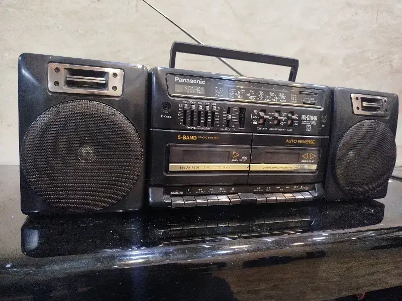 رادیو ضبط پرتابل پاناسونیک Panasonic|سیستم صوتی خانگی|ساوه, |دیوار