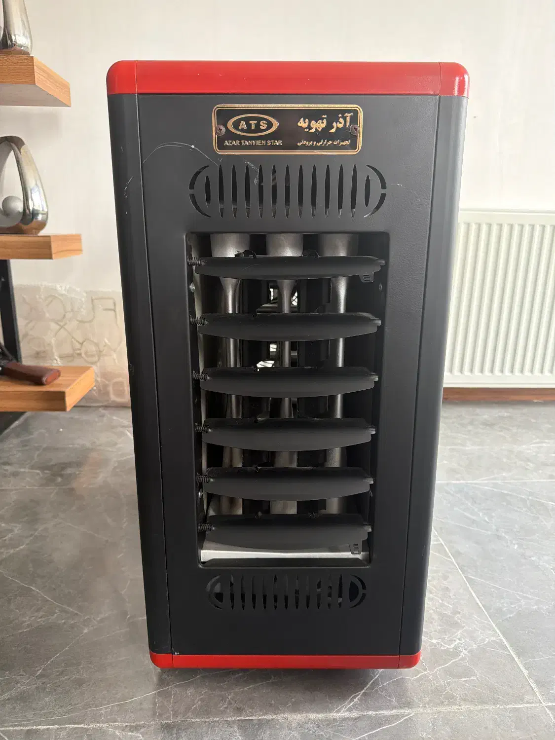 هیتر گازی آذر تهویه ATS|بخاری، هیتر، شومینه|بابلسر, |دیوار