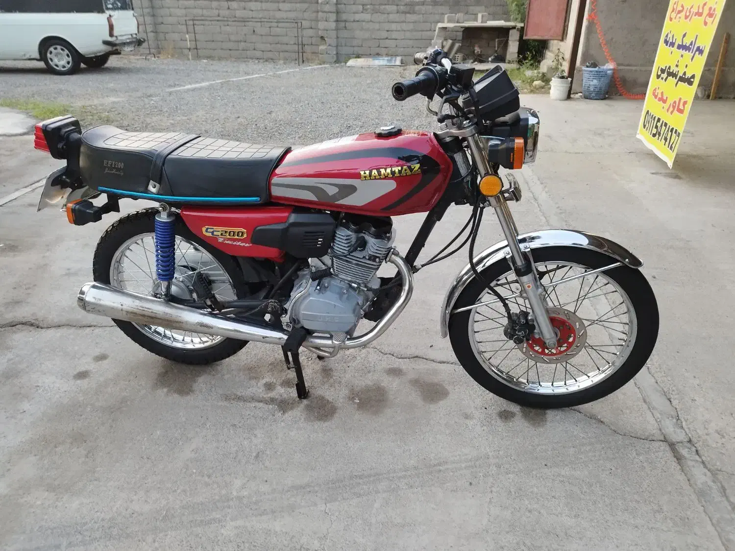 موتور هوندا 200 درحدهمتاز مدل95|موتورسیکلت|آستارا, |دیوار