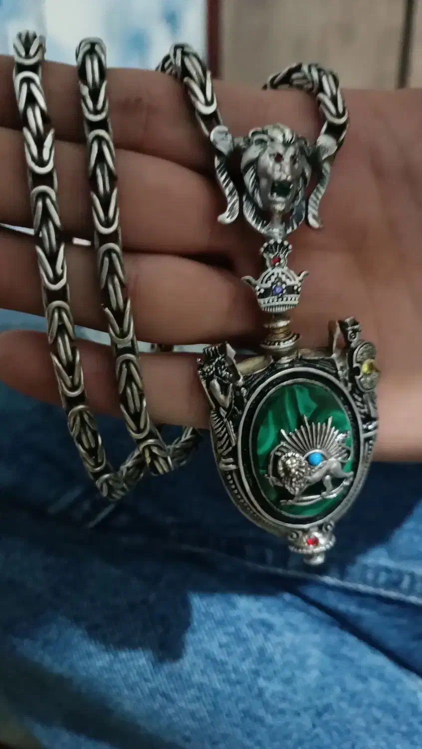 زنجیر پلاک کرال|جواهرات|مشهد, محمدآباد|دیوار