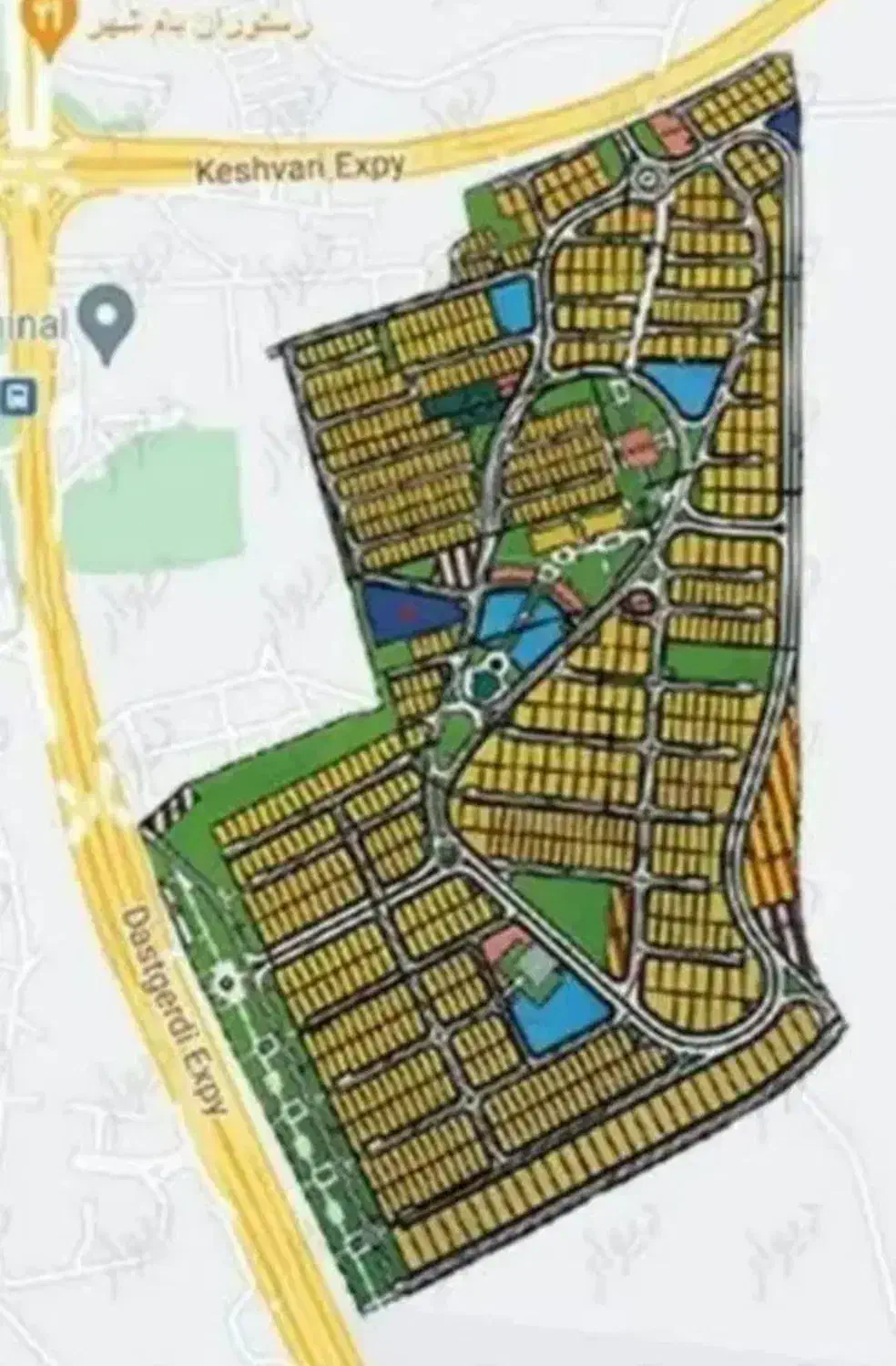 فروش زمین 200 متری|فروش زمین و ملک کلنگی|اصفهان, هوانیروز|دیوار