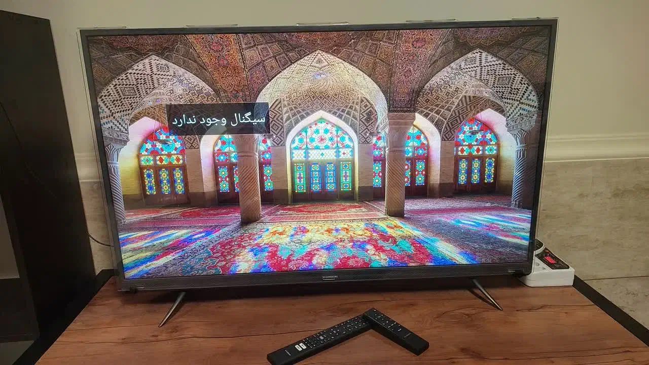 تلویزیون ۴۳ اینچ ایکس ویژن Full HD هوشمند اندرویدی|تلویزیون و پروژکتور|اصفهان, بوستان ناژوان|دیوار