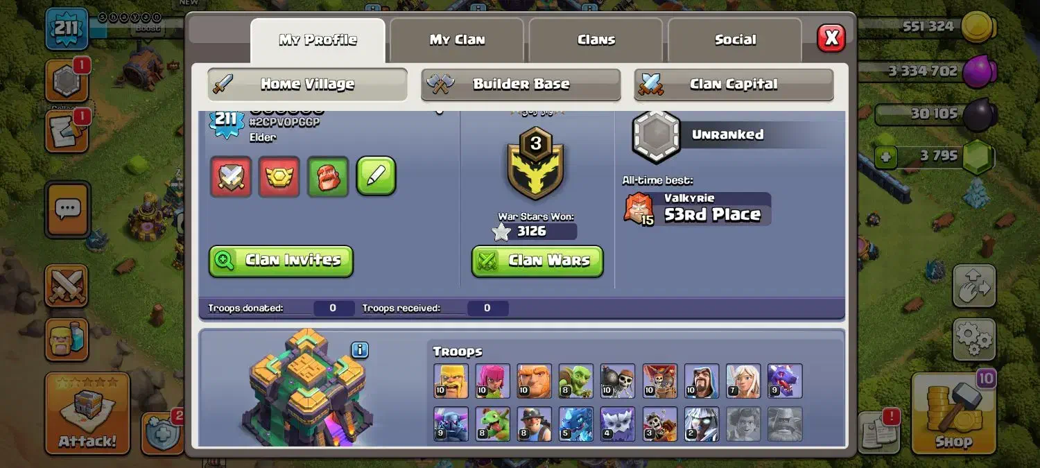 کلش آف کلنز|کنسول، بازی ویدئویی و آنلاین|آق قلا, |دیوار