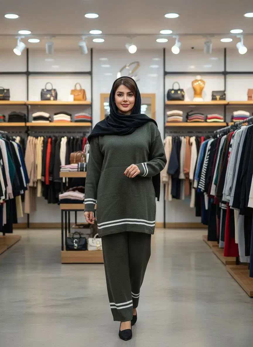 بلوز شلوار بافت و گپ|لباس|بروجن, |دیوار