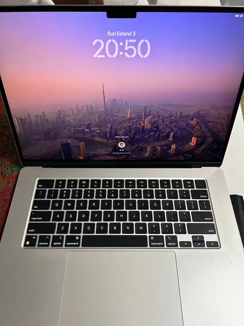 macbook air15  2023 m2|رایانه همراه|تهران, علم و صنعت|دیوار