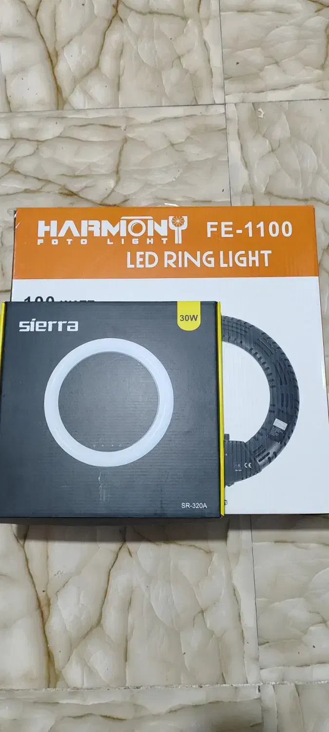 رینگ لایت 100 وات واقعی مدل هارمونی اصلی و خارجی|لوازم جانبی موبایل و تبلت|تهران, چهارصد دستگاه|دیوار