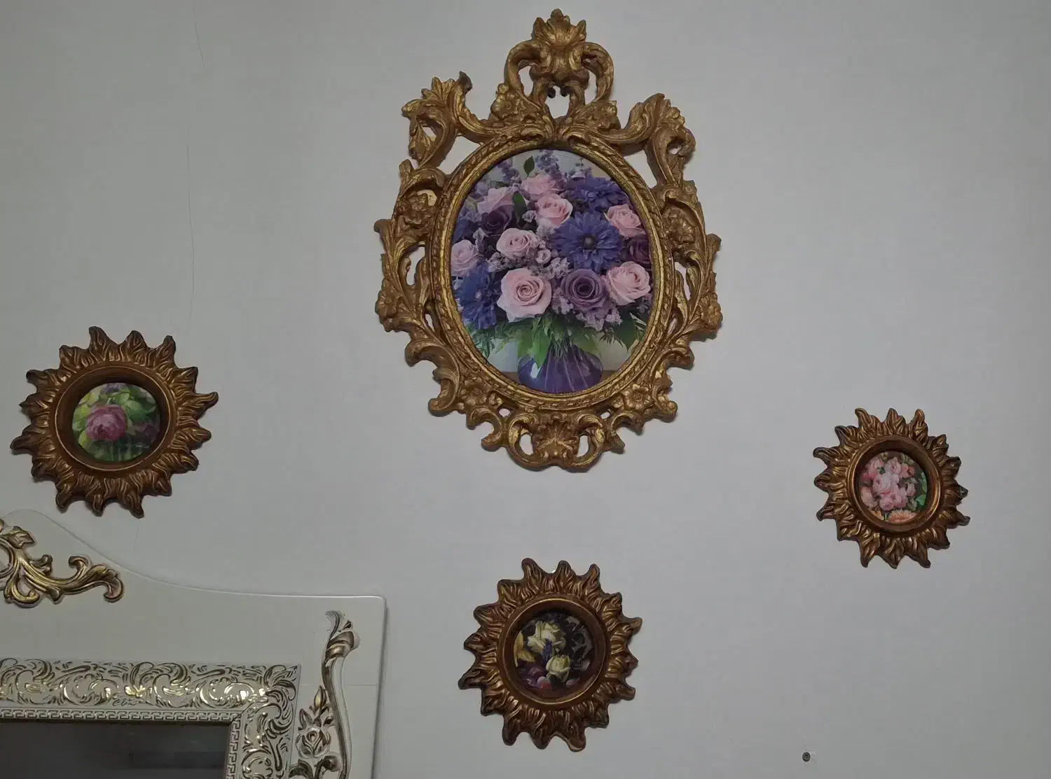 ۶عدد تابلو مخمل|تابلو، نقاشی، عکس|رضوانشهر, |دیوار