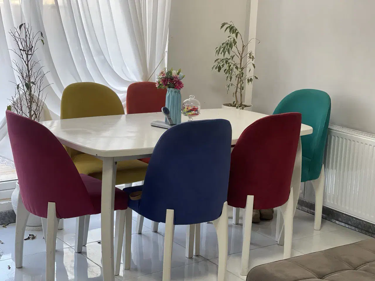 میز غذا خوری ۶ نفره|میز و صندلی غذاخوری|شهریار, شهرک شاهد|دیوار