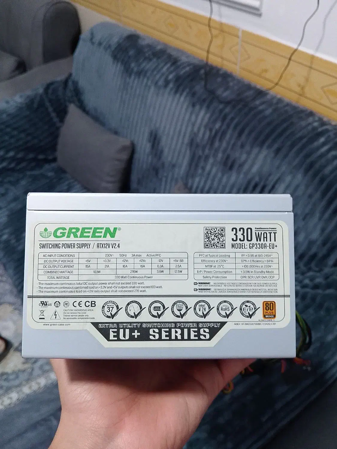 پاور 330 گرین Eu+ و پاور 580 گرین|قطعات و لوازم جانبی رایانه|نسیم‌شهر, |دیوار