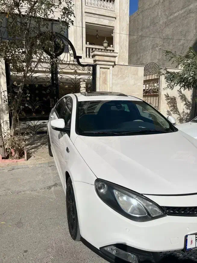 فروش فوری ام جی۶ GT سفید ۲۰۱۴|خودرو سواری و وانت|مشهد, فرودگاه|دیوار