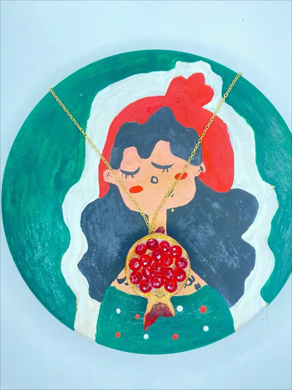 گردنبند یلدایی|بدلیجات|پاکدشت, پاکدشت (مامازند)|دیوار